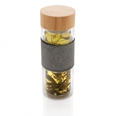 Logotrade ärikingid pilt: Impact topeltseinaga borosilikaatklaasist pudel