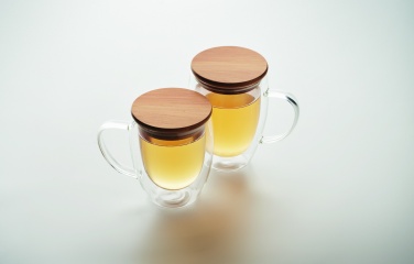 Logo trade reklaamtoote pilt: Kaheseinaline borosilikaatkruus