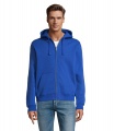 SPIKE MEESTE ZIP HOODIE SWEAT, Kuninglik Sinine