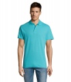 SUMMER II MEESTE Polo 170g, Atolli sinine