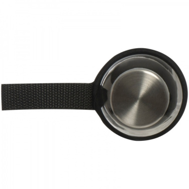 Logo trade ärikingituse pilt: Klaaspudel Klagenfurt roostevabast terasest korgiga 500 ml