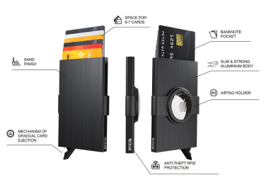 Logotrade reklaamkingid pilt: RFID-krediitkaardi ümbris koos AirTag'i hoidjaga 2163155