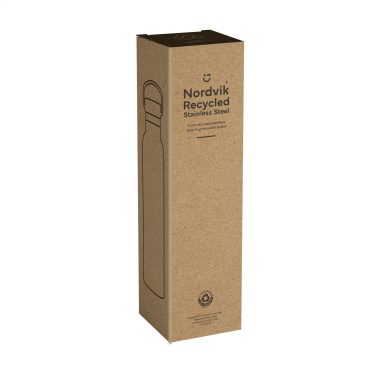 Logo trade reklaamtoote pilt: Nordvik RCS Recycled Steel 750 ml