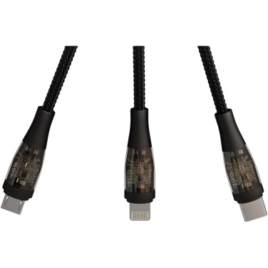 Logotrade meened pilt: SCX.design C50 5-ühes kiirlaadimiskaabel 100W/5A