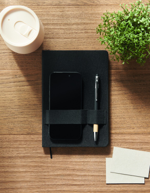 Logotrade reklaamkingi foto: NOTA A5 RPET märkmik pastapliiatsiga