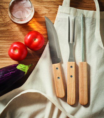 Logotrade ärikingituse foto: TOOLDERA roostevabast terasest grillitööriistad