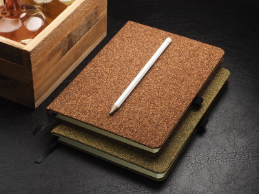 Logo trade firmakingituse pilt: Märkmik korgist kaantega 219635102