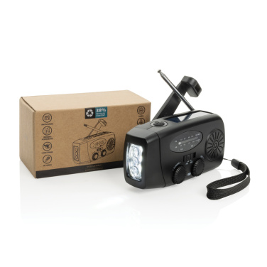 Logo trade meene pilt: RescueWave RCS taaskasutatud plastist hädaabiraadio