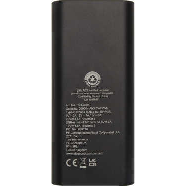 Logo trade ärikingid foto: Acamar 20 000 mAh 70W sülearvuti akupank