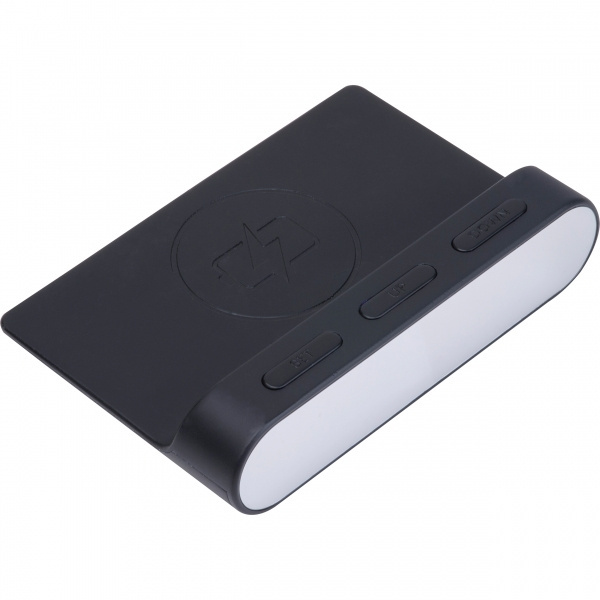 Logo trade firmakingitused foto: Äratuskell ja juhtmevaba laadija ADELAIDE