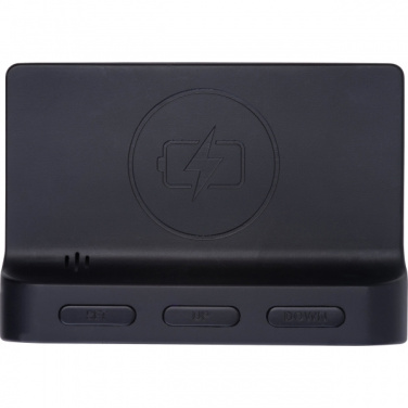 Logo trade reklaamkingi pilt: Äratuskell ja juhtmevaba laadija ADELAIDE