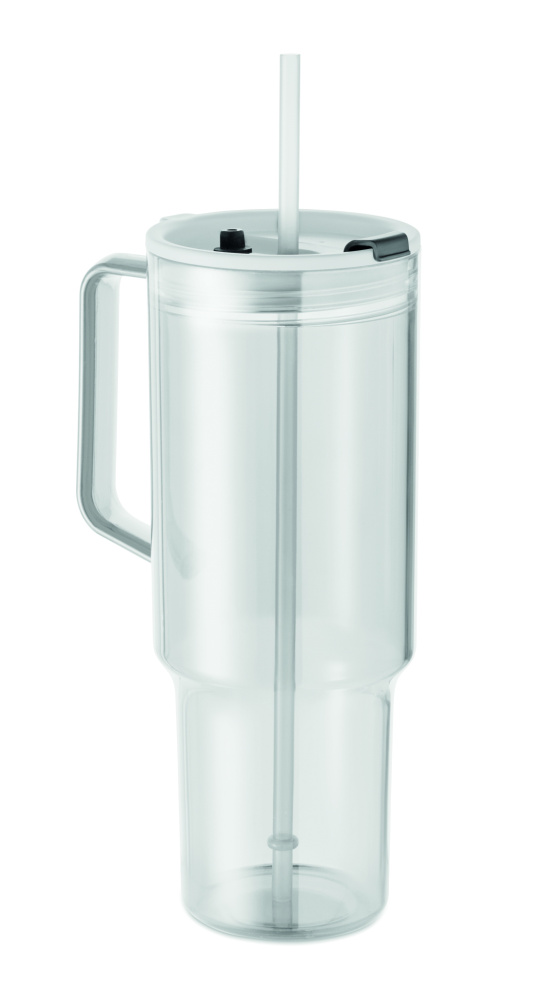 Logotrade firmakingi foto: RPET-klaasist 1200ml