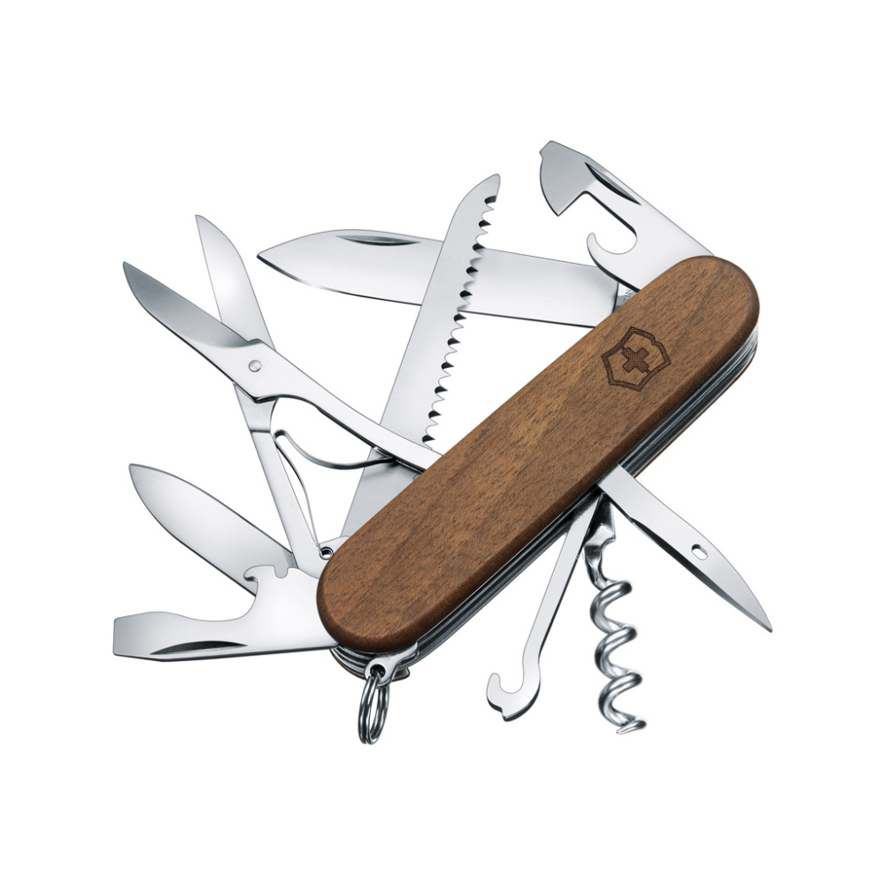 Logo trade ärikingitused foto: VICTORINOX taskunuga Huntsman Wood 13 funktsiooniga