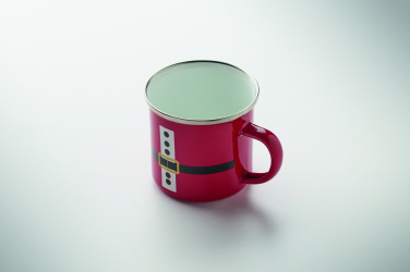 Logo trade ärikingituse pilt: Jõuluvana emailiga vintage kruus 300ml