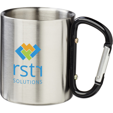 Logo trade reklaamkingitused foto: Alps 200 ml isoleeritud karabiiniga kruus