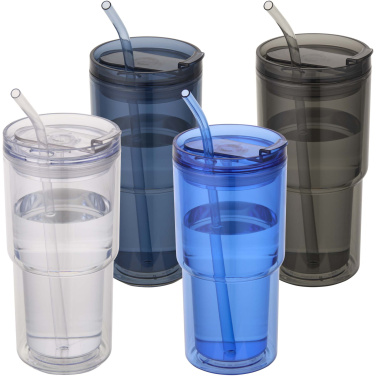 Logotrade meene foto: Archer 480 ml topeltseinaga plastmassist termos