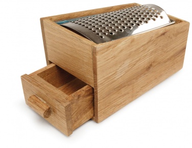 Logotrade mainoslahja tuotekuva: Sagaform oak cheese grating box