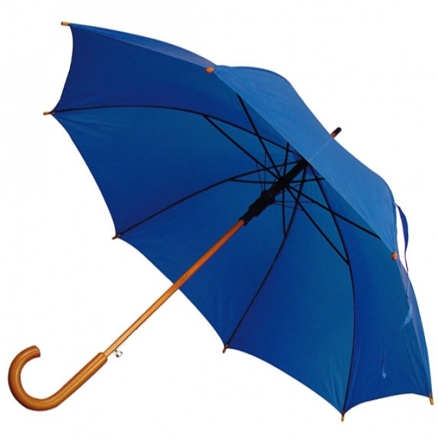 Logo trade mainostuotet tuotekuva: Automaattinen sateenvarjo Nancy, sininen
