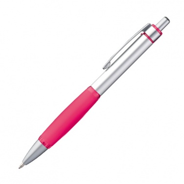 Logotrade mainostuote tuotekuva: Metallist pastapliiats ANKARA, roosa