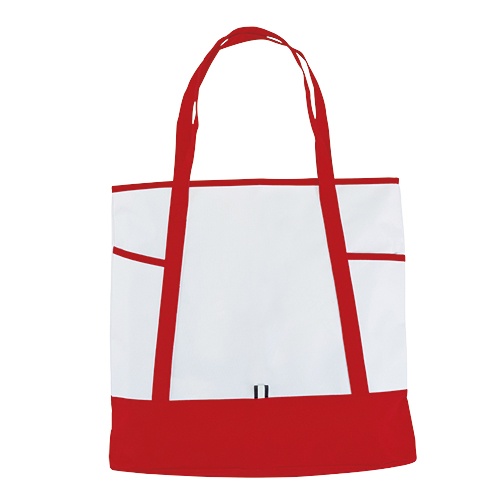 Logotrade liikelahjat mainoslahjat tuotekuva: P-600D multifunktsionaalne kott, punane