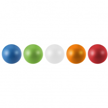 Logotrade mainostuotet kuva: Cool-stressilelu, pyöreä, valkoinen