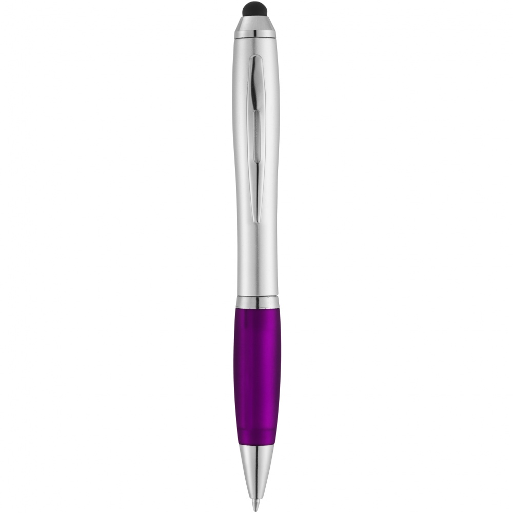 Logotrade liikelahja tuotekuva: Nash stylus -kuulakärkikynä, violetti