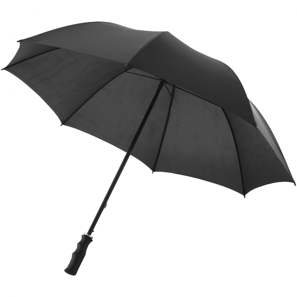 Logo trade mainoslahjat tuotekuva: 30" Zeke golf sateenvarjo, musta