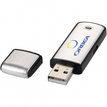 Logotrade liikelahja mainoslahja kuva: Neliönmuotoinen USB-tikku, 2 GB
