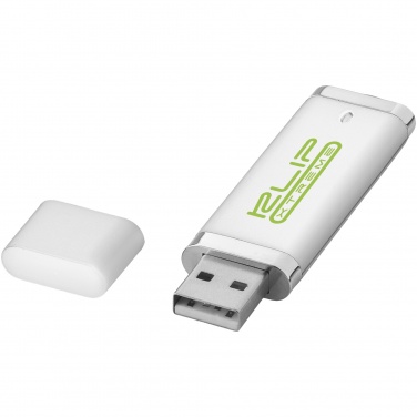 Logo trade mainoslahjat ja liikelahjat kuva: Litteä USB-muistitikku, 2 GB