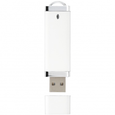 Logo trade liikelahjat mainoslahjat kuva: Litteä USB-muistitikku, 4 GB