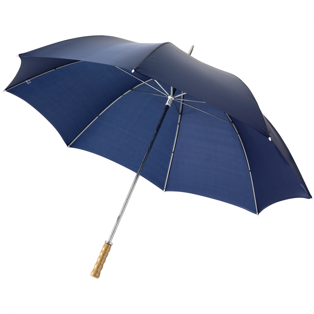 Logotrade liikelahjat mainoslahjat tuotekuva: 30" Karl golf sateenvarjo, tummansininen