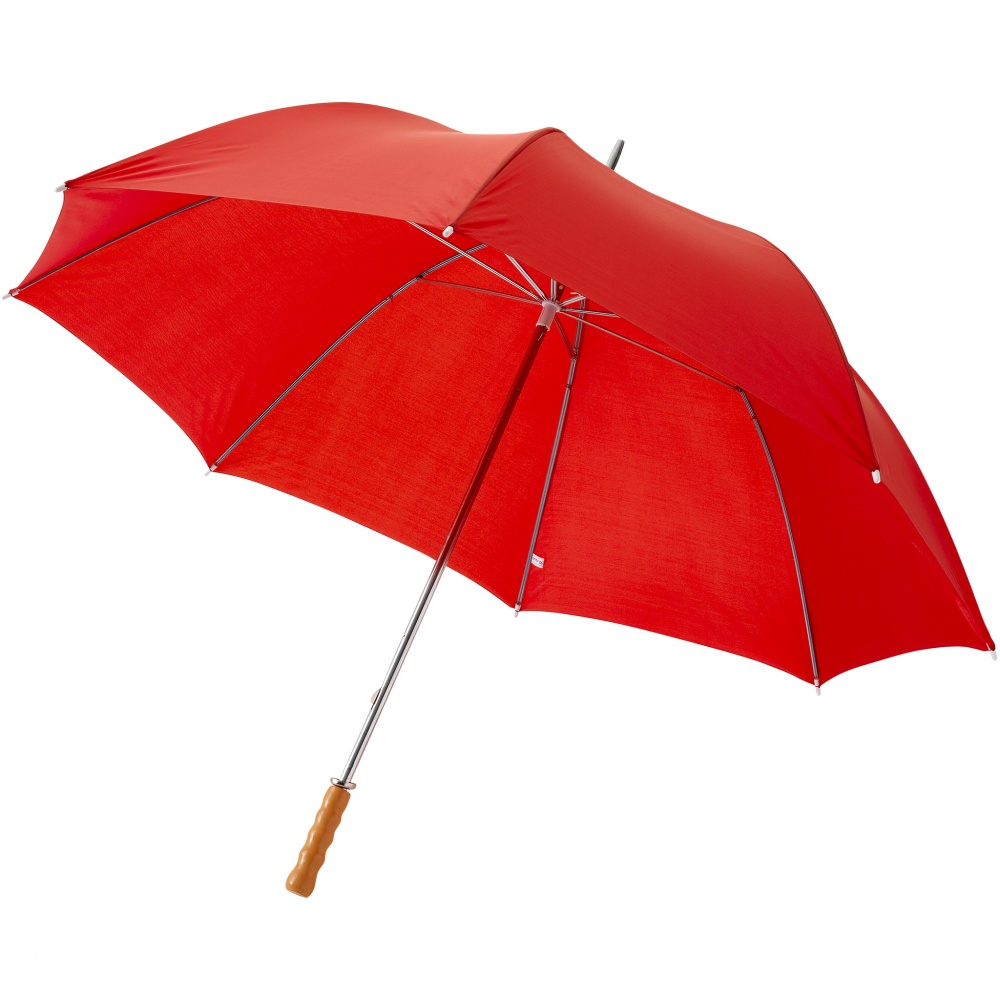 Logo trade liikelahjat mainoslahjat kuva: 30" Karl golf sateenvarjo, punainen