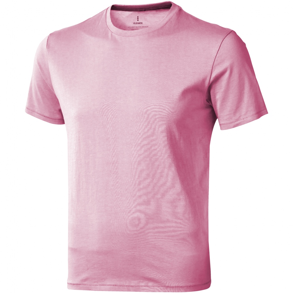 Logo trade mainoslahja ja liikelahja tuotekuva: Nanaimo T-paita, lyhythihainen, vaaleanpunainen