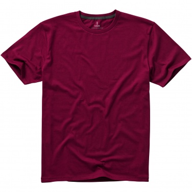 Logotrade mainoslahjat kuva: Nanaimo T-paita, lyhythihainen, tummanpunainen