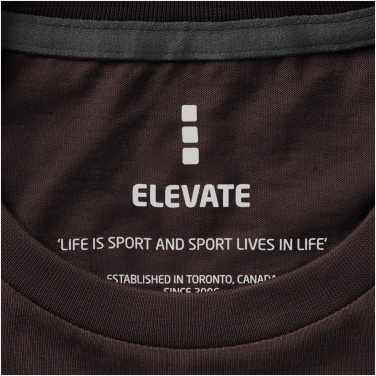 Logotrade liikelahja mainoslahja kuva: Nanaimo T-paita, lyhythihainen, tummanruskea