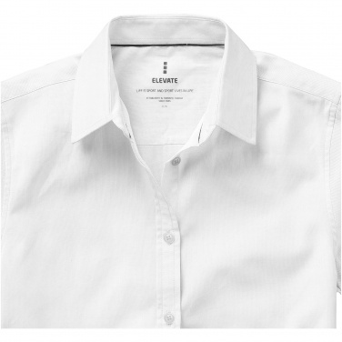 Logo trade liikelahja mainoslahja tuotekuva: Manitoba-paita, lyhythihainen, naisten, valkoinen