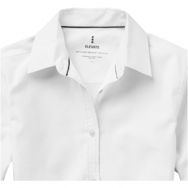 Logotrade liikelahjat kuva: Vaillant-paita, pitkähihainen, naisten, valkoinen