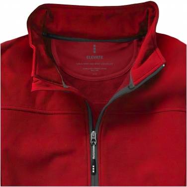 Logo trade liikelahja kuva: Langley softshell -takki, punainen