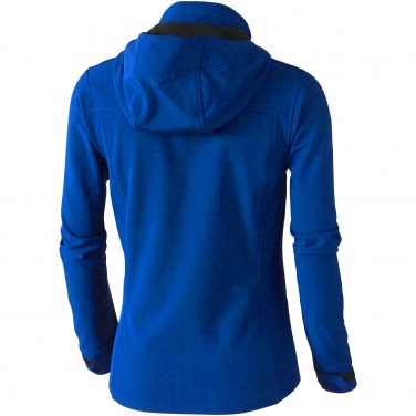 Logotrade liikelahja tuotekuva: Langley softshell -takki, naisten, sininen