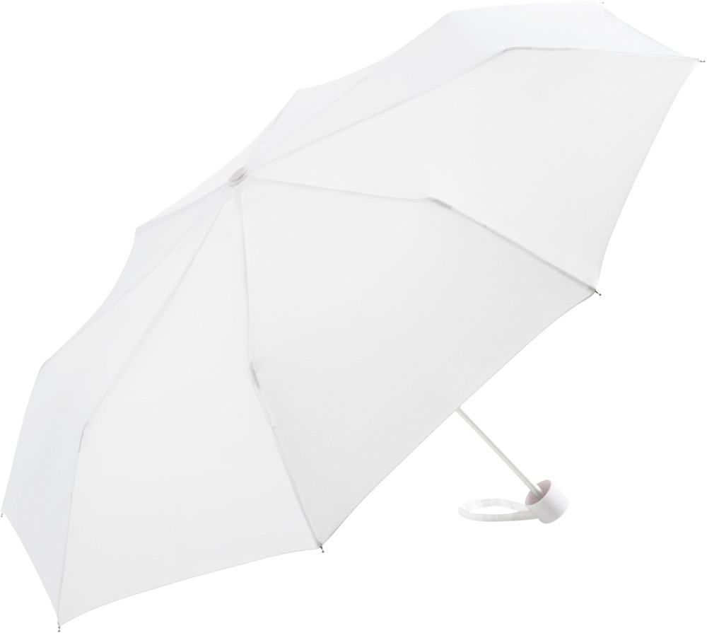Logotrade mainoslahjat kuva: Pienikokoinen sateenvarjo, 5008, valkoinen