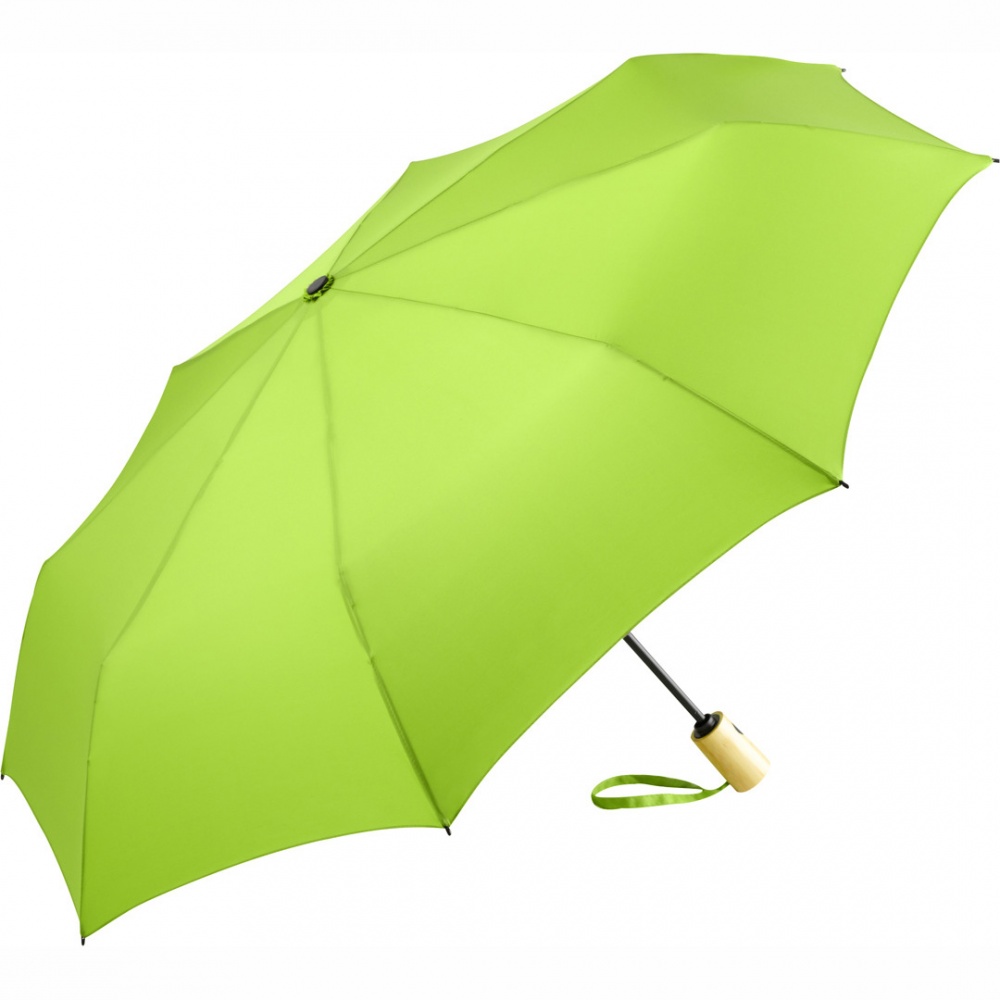 Logo trade liikelahjat tuotekuva: AOC mini vihmavari ÖkoBrella 5429, roheline