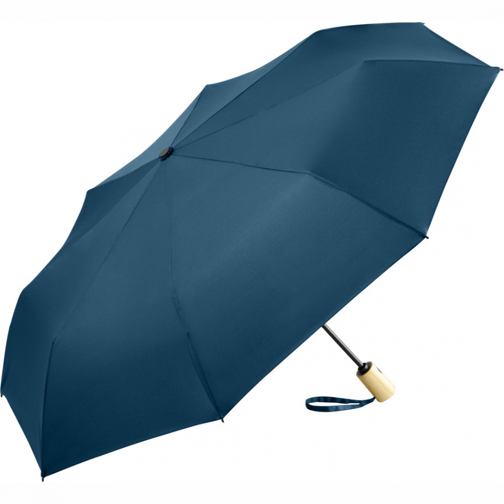 Logo trade mainoslahjat ja liikelahjat kuva: AOC mini vihmavari ÖkoBrella 5429, sinine