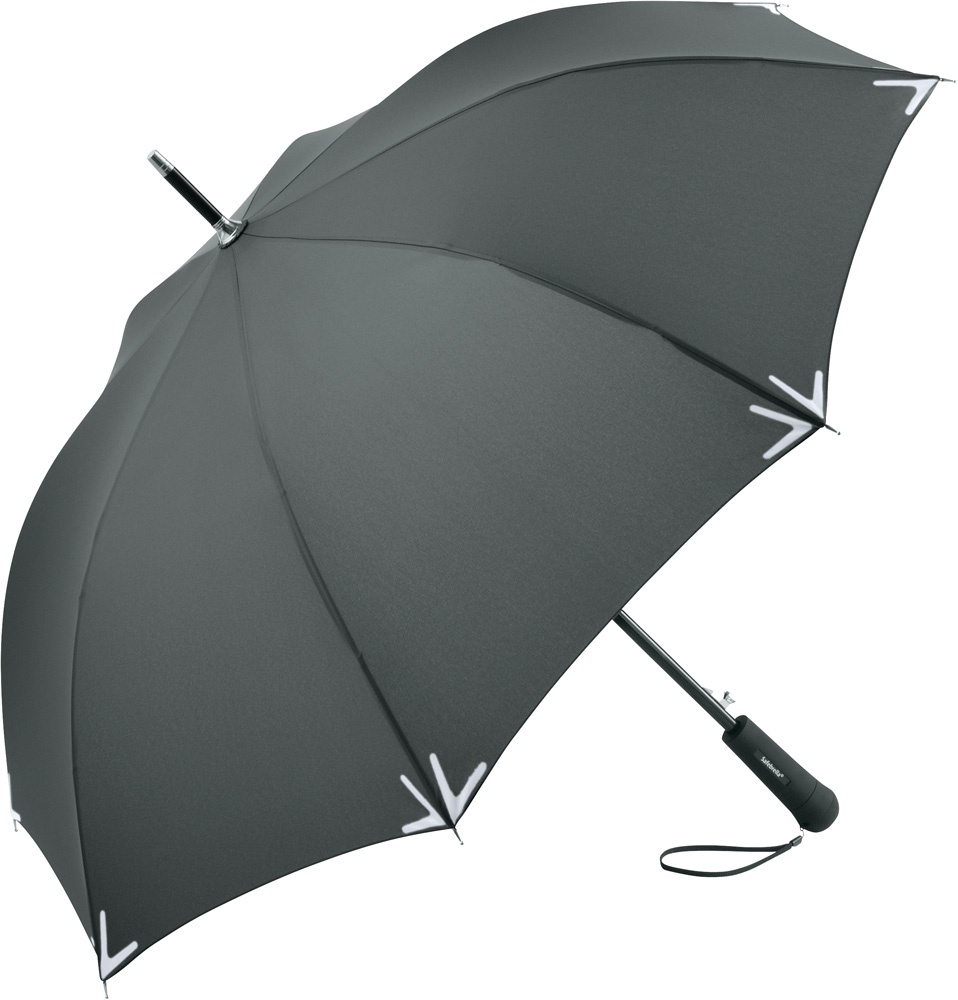Logotrade liikelahjat kuva: Helkurribaga vihmavari AC regular Safebrella® LED, 7571, hall