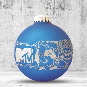 Logotrade liikelahjat mainoslahjat tuotekuva: Jõulukuul 4-5 värvi logoga 8 cm