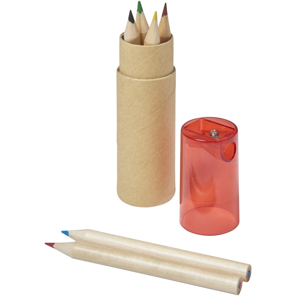 Logotrade mainoslahjat kuva: 7-piece pencil set - RD