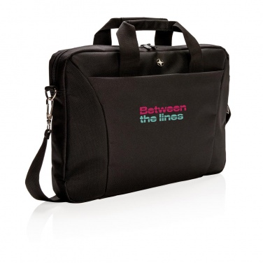 Logo trade mainoslahja ja liikelahja tuotekuva: Ärikingitus: Swiss Peak 15.4” laptop bag, black