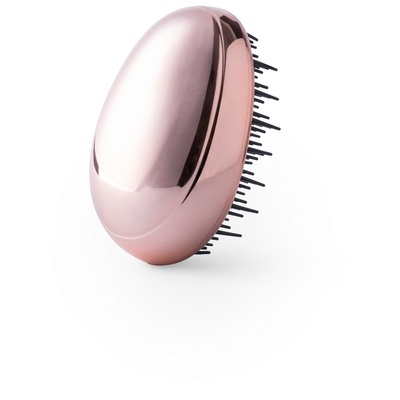 Logotrade mainostuote tuotekuva: Ärikingitus: Anti-tangle hairbrush, roosa