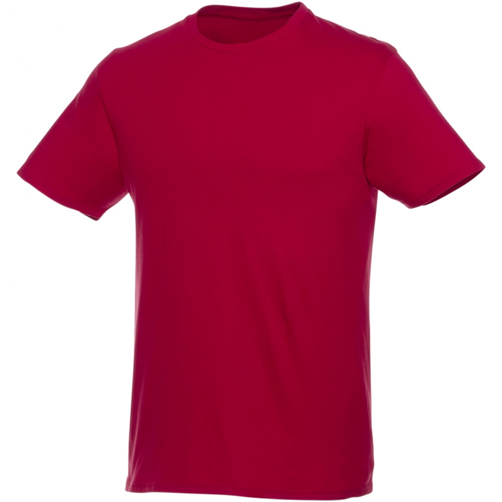 Logotrade liikelahja mainoslahja kuva: Heros-t-paita, lyhyet hihat, unisex, punainen