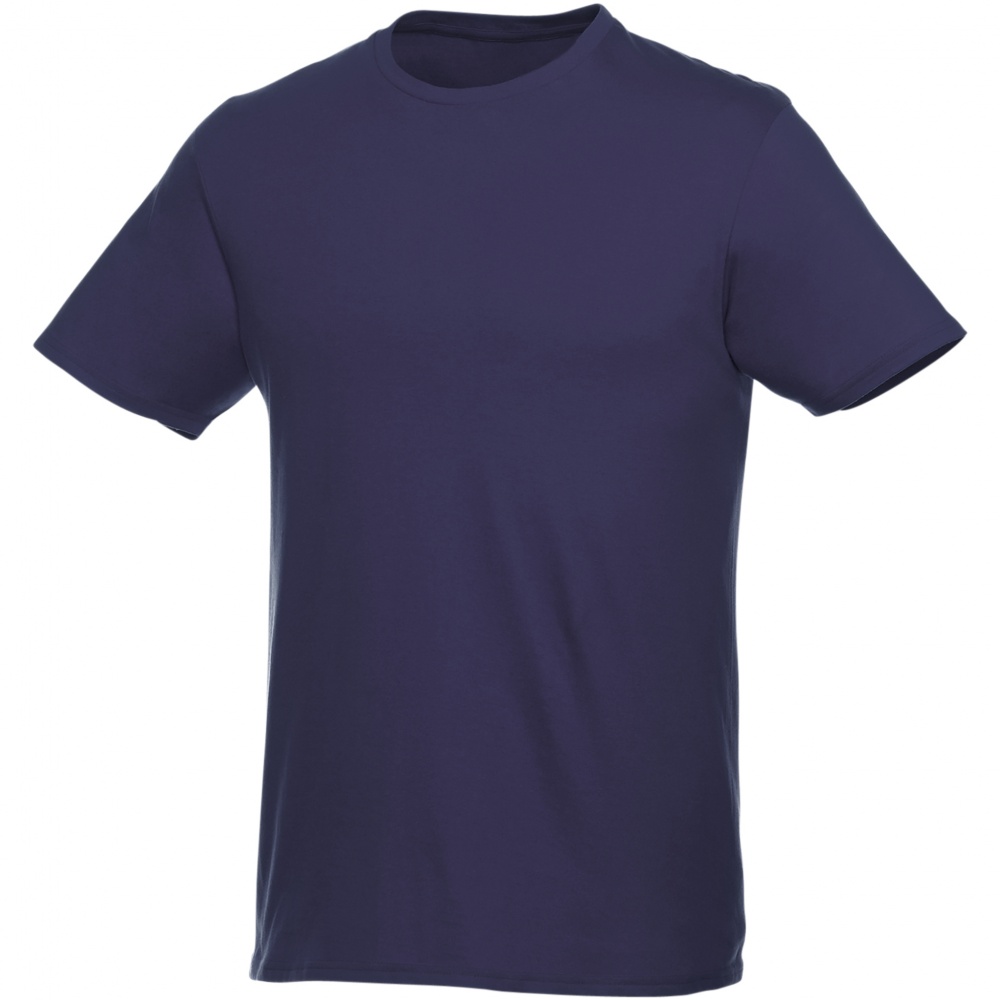 Logotrade mainoslahja ja liikelahja kuva: Heros-t-paita, lyhyet hihat, unisex, tummansininen
