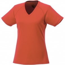 Amery-t-paita, cool fit, v-kaulus, naisten, oranssi
